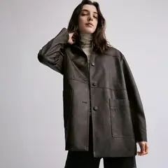 APOLOGY - Casaca Efecto Cuero Mujer