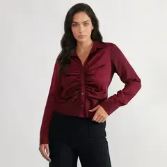 MOSSIMO - Blusa Manga Larga Mujer