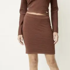 MOSSIMO - Pantalón Straight Tiro Medio Mujer