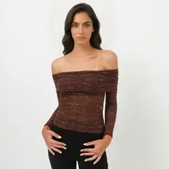 MOSSIMO - Polo Off Shoulder Mujer