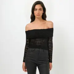 MOSSIMO - Polo Off Shoulder Mujer