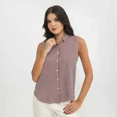 SYBILLA - Blusa Sin Mangas Mujer