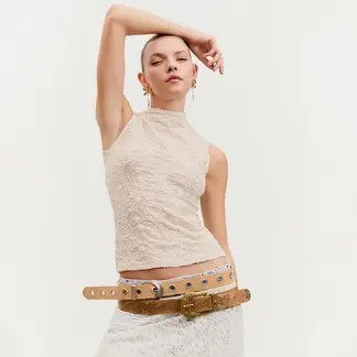 SYBILLA - Polo Sin Mangas Mujer