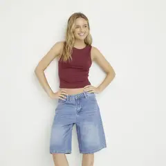 SYBILLA - Top Sin Mangas Casual Mujer