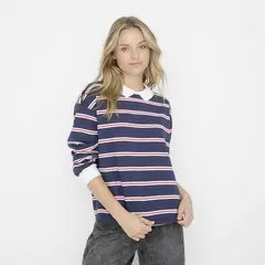 SYBILLA - Polo Manga Larga Mujer