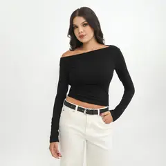 SYBILLA - Polo Manga Larga Mujer