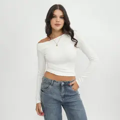 SYBILLA - Polo Manga Larga Mujer