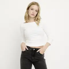 SYBILLA - Polo Manga Larga Mujer