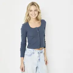 SYBILLA - Polo Manga Larga Mujer