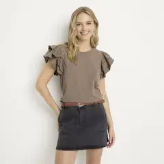 SYBILLA - Polo Manga Corta Mujer