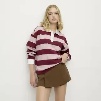 SYBILLA - Polo Manga Larga Mujer