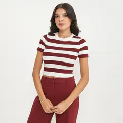 SYBILLA - Polo Manga Corta Mujer