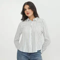 SYBILLA - Blusa Manga Larga Mujer