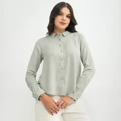 SYBILLA - Blusa Manga Larga Mujer