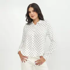 SYBILLA - Blusa Manga Larga Mujer