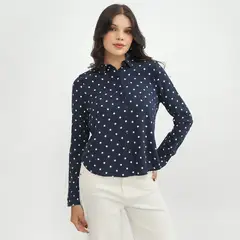 SYBILLA - Blusa Manga Larga Mujer