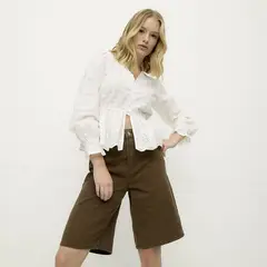 SYBILLA - Blusa Manga Larga Mujer