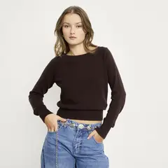 SYBILLA - Chompa Off Shoulder Mujer