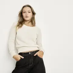 SYBILLA - Chompa Off Shoulder Mujer