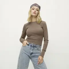 SYBILLA - Polo Manga Larga Mujer