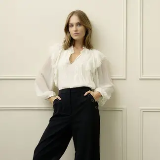 undefined - Blusa Manga Larga Mujer Basement