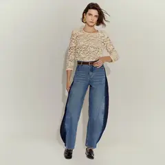 BASEMENT - Blusa Manga Larga Mujer