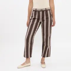 DENIMLAB - Pantalón Straight Tiro Medio Mujer