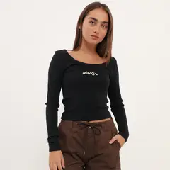 DENIMLAB - Polo Manga Larga Mujer