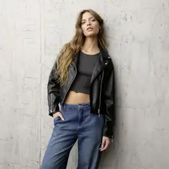 DENIMLAB - CASACA BIKER BSC BLACK S