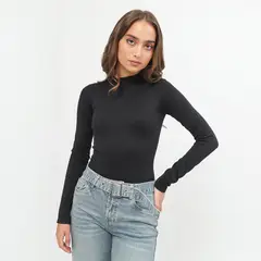 DENIMLAB - Body Manga Larga Mujer