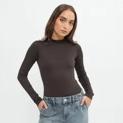 DENIMLAB - Body Manga Larga Mujer