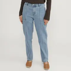 UNIVERSITY CLUB - Jean Straight Tiro Alto Mujer