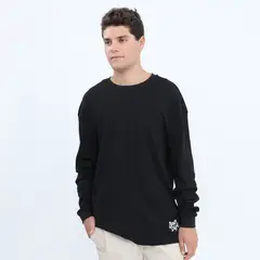 BEARCLIFF - Polo 100% Algodón Manga Larga Hombre