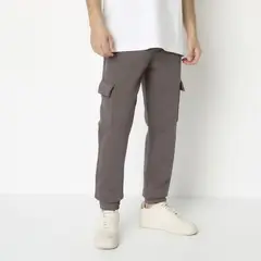 BEARCLIFF - Pantalón Jogger Algodón Cargo Hombre