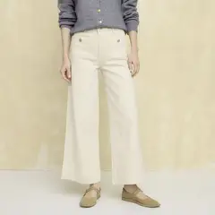 UNIVERSITY CLUB - Jean Wide Leg Tiro Alto Mujer