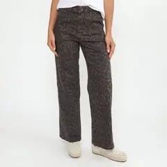 UNIVERSITY CLUB - Jean Wide Leg Tiro Alto Mujer