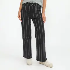 UNIVERSITY CLUB - Jean Wide Leg Tiro Alto Mujer