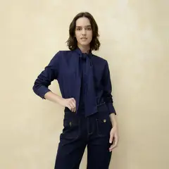 UNIVERSITY CLUB - Blusa Manga Larga Mujer