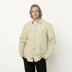 DOO AUSTRALIA - Camisa 100%Algodón Manga Larga Hombre