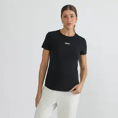 MOSSIMO - Polo Deportivo Manga Corta Mujer