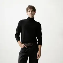 BASEMENT - Chompa Cuello Alto Slim fit Hombre