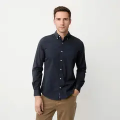 UNIVERSITY CLUB - Camisa 100% Algodón Slim fit Hombre