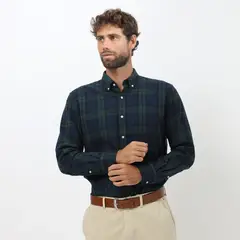 LA MARTINA - Camisa 100% Algodón Manga larga Hombre