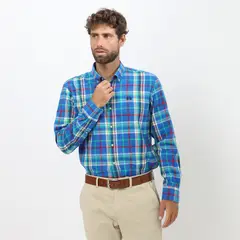 LA MARTINA - Camisa 100% Algodón Manga larga Hombre