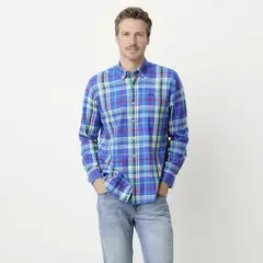 LA MARTINA - Camisa 100% Algodón Manga larga Hombre