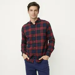 NEWPORT - Camisa Algodón Manga Larga Casual Hombre