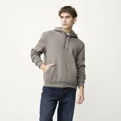 BASEMENT - Polera Algodón Manga larga Hombre