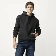 BASEMENT - Polera Algodón Manga larga Hombre