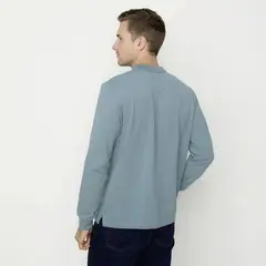 UNIVERSITY CLUB - Polo 100%Algodón Manga Larga Hombre