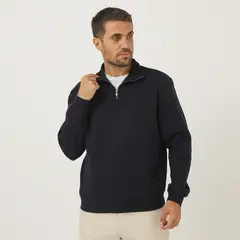 BASEMENT - Polera Algodón Casual Hombre